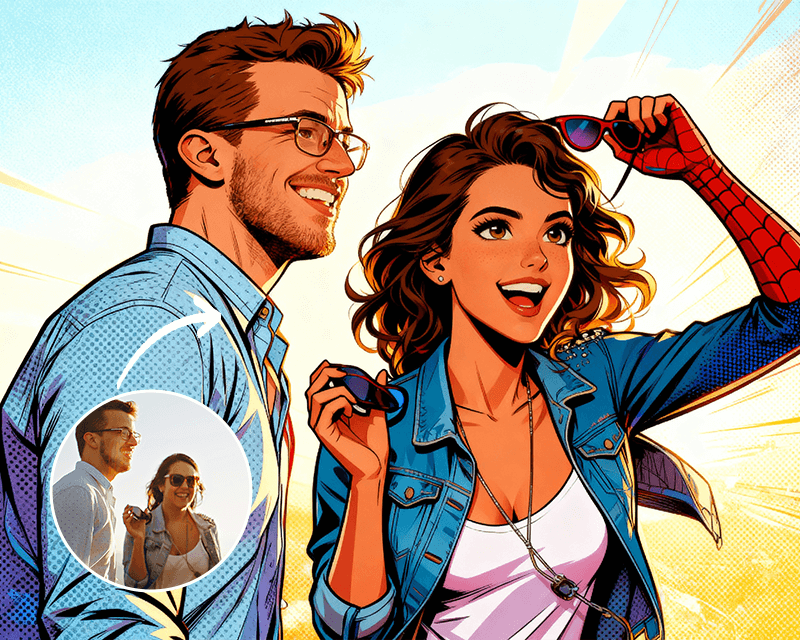 AI Comic Book Filter