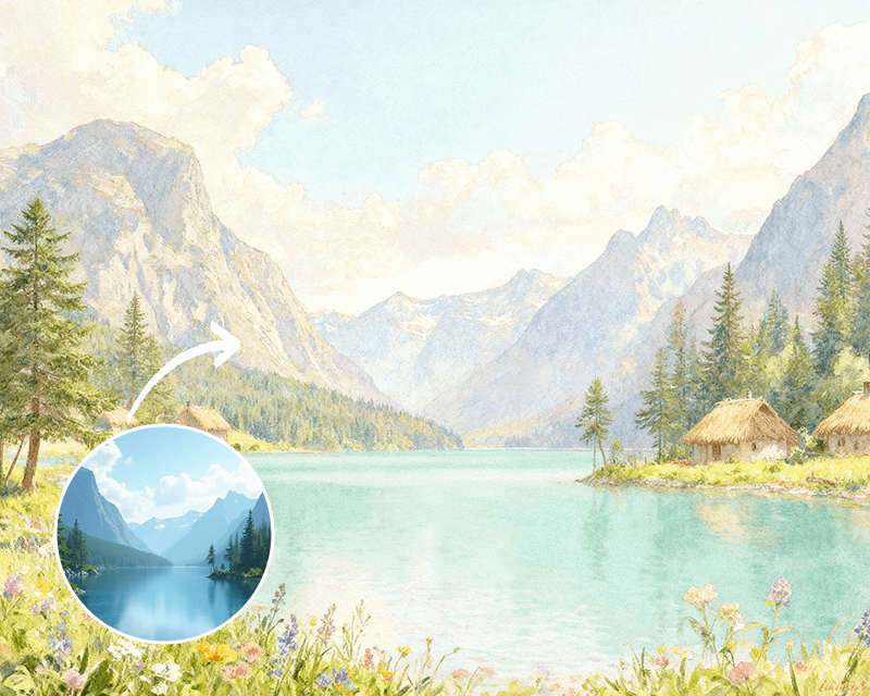AI Cottagecore Filter