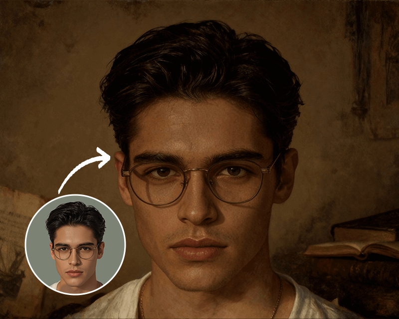 AI Dark Academia Filter