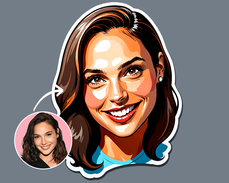 Face to Sticker Generator